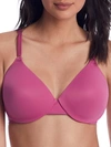 Warner's This Is Not A Bra T-shirt Bra In Red Violet