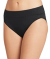 Warner's No Pinches No Problems Hi Cut Brief Underwear 5138 In Black