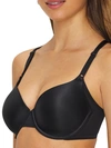 Warner's No Side Effects Breathable T-shirt Bra In Rich Black