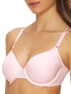 Warner's Women's No Side Effects Underwire Contour Bra Ra3471a In Rosewater