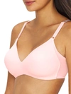 Warner's No Side Effects Breathable Wire-free T-shirt Bra In Rosewater