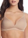 Warner's Women's No Side Effects Wire-free Contour Bra Rm3481a In Toasted Almond