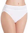 Warner's No Pinching No Problems Cotton Hi Cut Brief Underwear Rt2091p In White