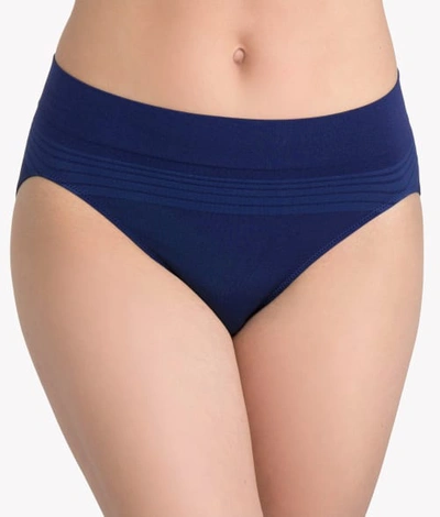 Warner's No Pinching. No Problems. Hi-cut Brief In Blue