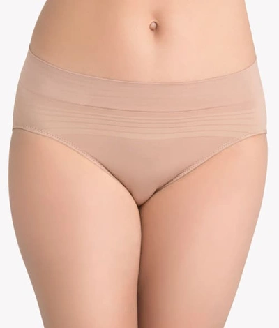 Warner's No Pinching. No Problems. Hi-cut Brief In Toasted Almond