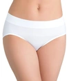 Warner's Warners Women's No Pinching. No Problems. Lace Trim Hipster Underwear Ru7401p In White