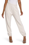 Good American Boyfriend Sweatpants In Bone