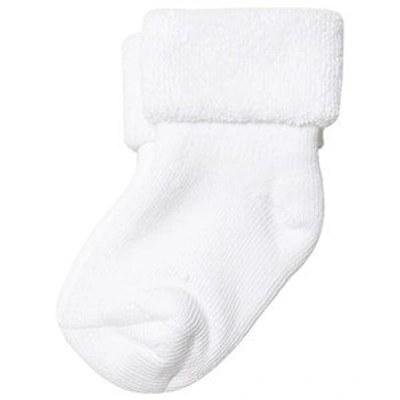 Mp Babies'  White Plain Terry Ankle Socks