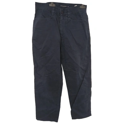 Pre-owned Marina Yachting Large Pants In Navy
