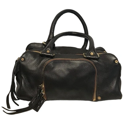 Pre-owned Gherardini Leather Handbag In Brown