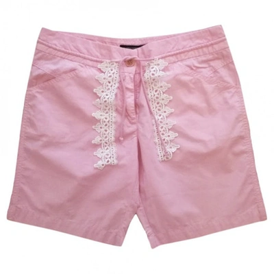 Pre-owned Marina Yachting Pink Cotton Shorts