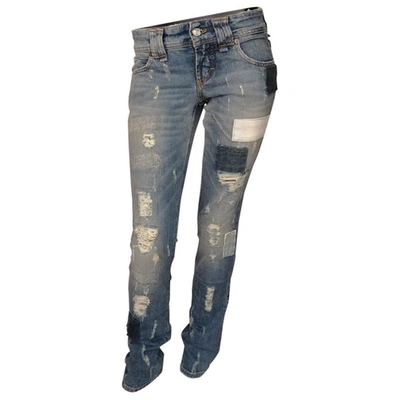 Pre-owned Galliano Slim Jeans In Other