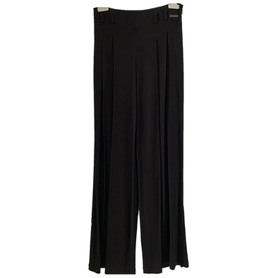 Pre-owned Galliano Large Pants In Black