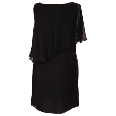 Pre-owned Galliano Silk Mini Dress In Black