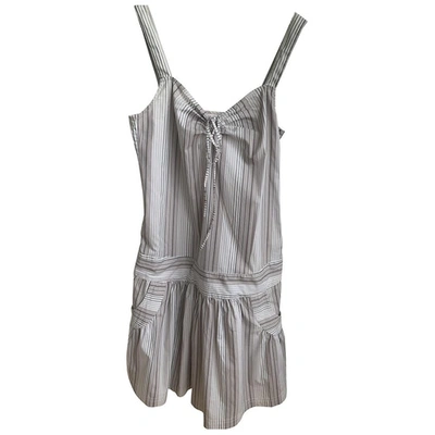 Pre-owned Berenice Mid-length Dress In Grey
