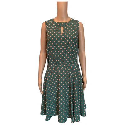 Pre-owned Darling Mini Dress In Green