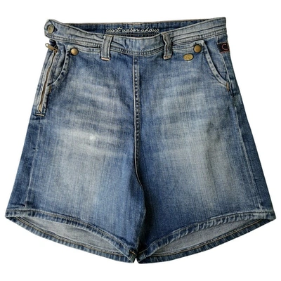 Pre-owned Coast Weber & Ahaus Blue Denim - Jeans Shorts