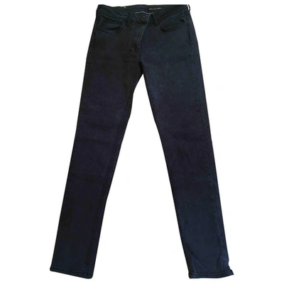 Pre-owned Religion Straight Jeans In Anthracite