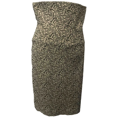 Pre-owned Bitte Kai Rand Mid-length Skirt In Grey