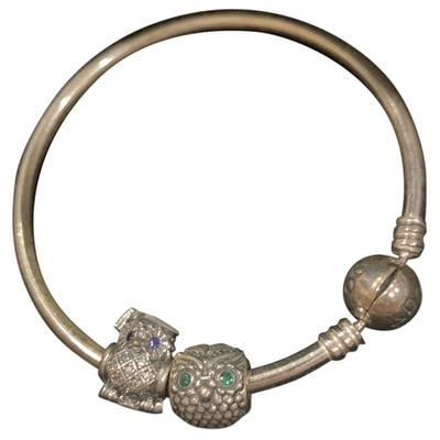 Pre-owned Pandora Silver Metal Bracelet