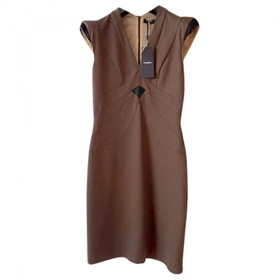 Pre-owned Byblos Mini Dress In Brown