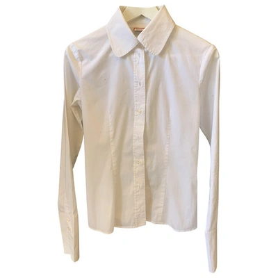 Pre-owned Max & Co Shirt In White