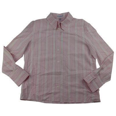 Pre-owned Strenesse Silk Shirt In Pink
