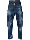 DSQUARED2 STRAIGHT-LEG JEANS