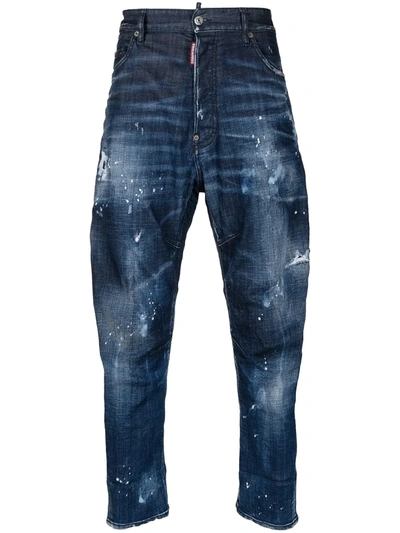 Dsquared2 Straight-leg Jeans In Blue