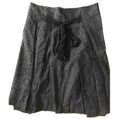 Pre-owned Maliparmi Mid-length Skirt In Brown