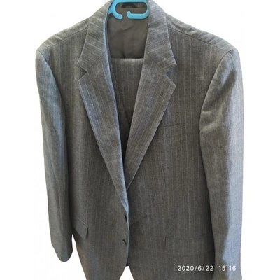 Pre-owned Ted Lapidus Wool Suit In Metallic