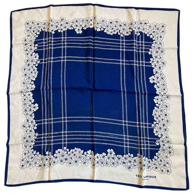 Pre-owned Ted Lapidus Silk Handkerchief In Other