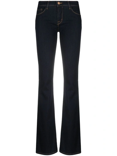 J Brand High-rise Flared Jeans In Blue