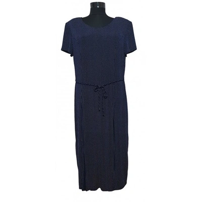 Pre-owned Joseph Ribkoff Mid-length Dress In Blue