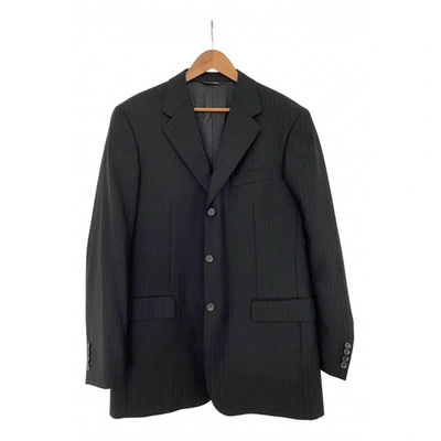 Pre-owned Ted Lapidus Wool Jacket In Black