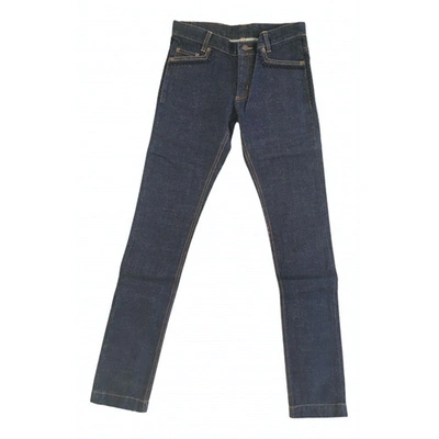 Pre-owned Luella Straight Jeans In Blue