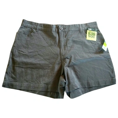 Pre-owned Lee Brown Cotton Shorts