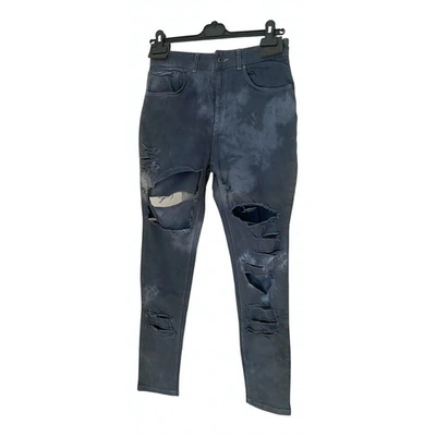 Pre-owned The Ragged Priest Slim Jeans In Blue