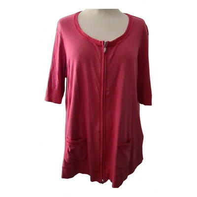 Pre-owned Gerry Weber Red Cotton Top