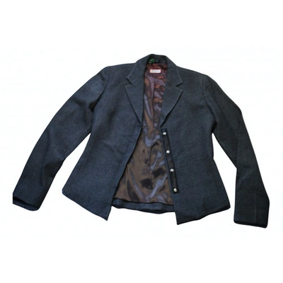 Pre-owned Max & Co Wool Jacket In Grey