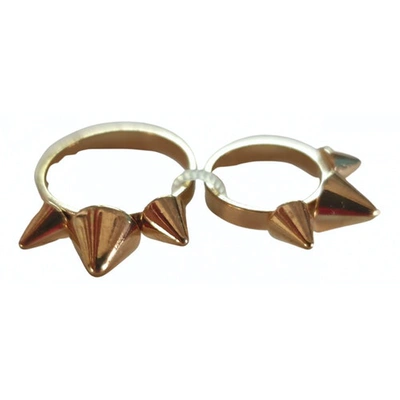 Pre-owned Mango Ring In Gold