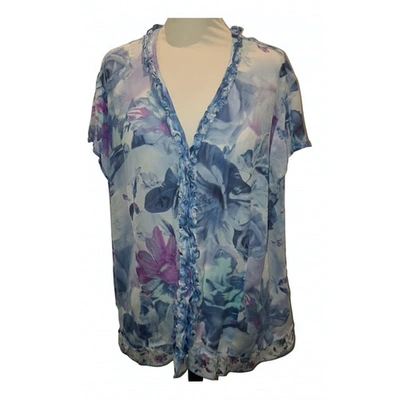 Pre-owned Gerry Weber Silk Blouse In Multicolour