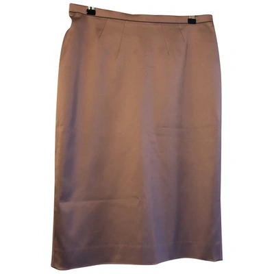 Pre-owned Agnès B. Skirt In Pink