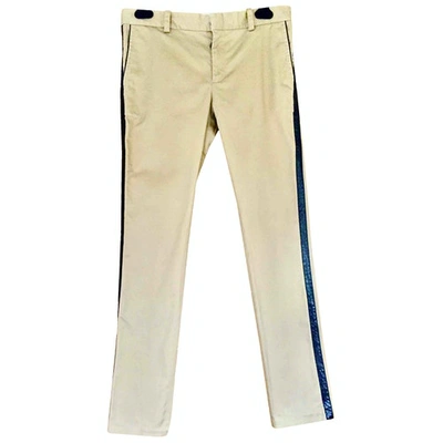 Pre-owned Luella Trousers In Beige