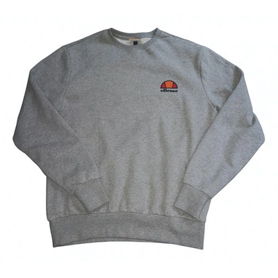 Pre-owned Ellesse Grey Cotton Knitwear & Sweatshirt