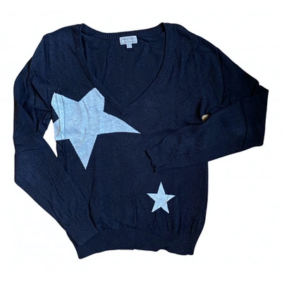 Pre-owned Marie Sixtine Jumper In Navy