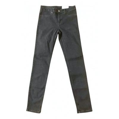 Pre-owned 2nd Day Slim Jeans In Anthracite