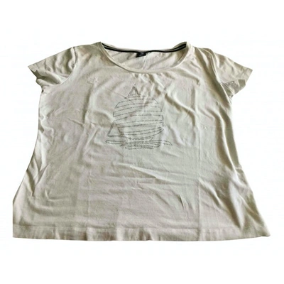 Pre-owned Marina Yachting White Cotton Top