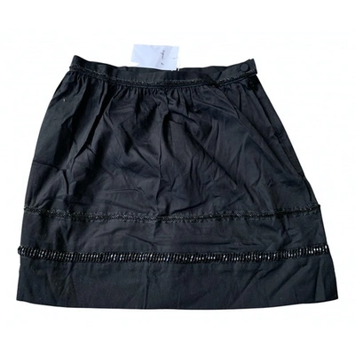 Pre-owned Agnès B. Mini Skirt In Black