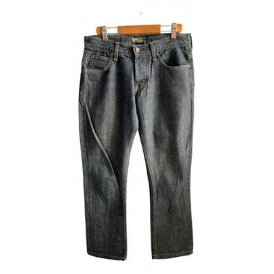 Pre-owned Lee Large Jeans In Blue